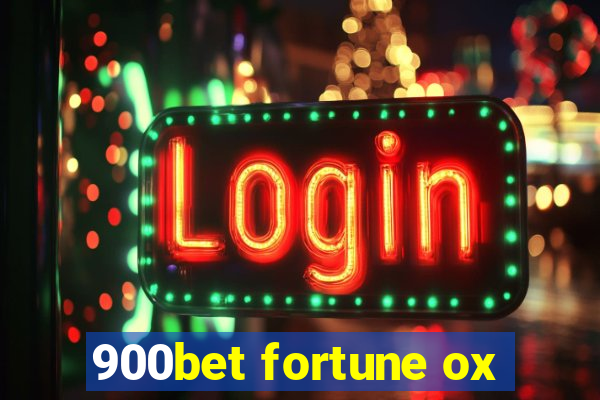 900bet fortune ox